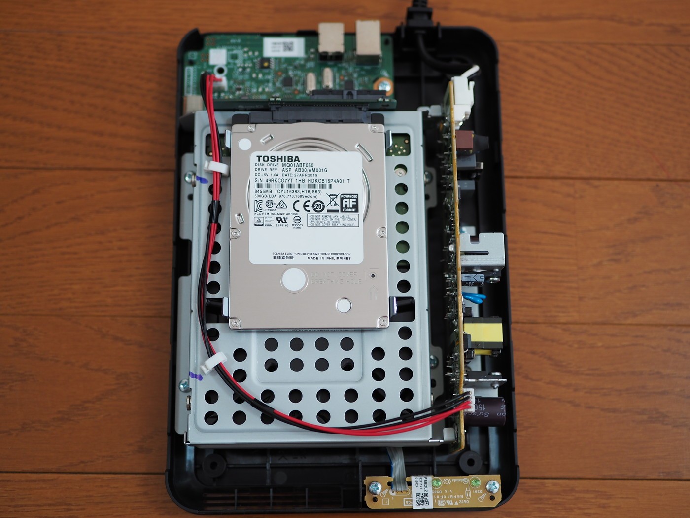 東芝 タイムシフトマシン対応 USBハードディスク（2.5TB）TOSHIBA